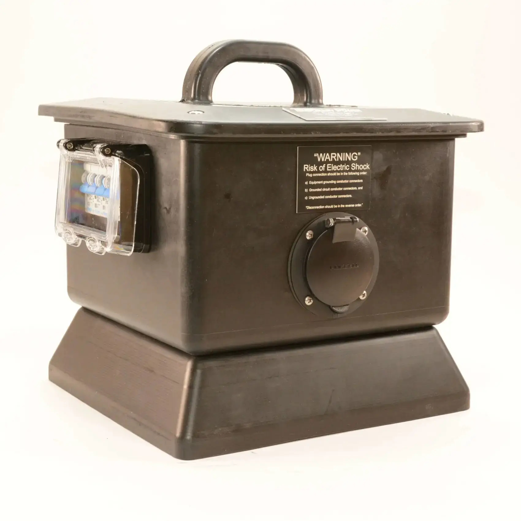 50 A Portable Rubber Generator Power Distribution Unit